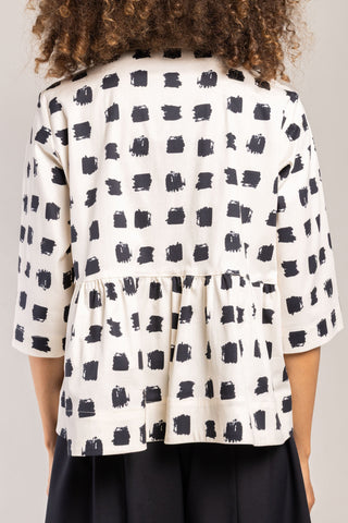 Chemise Glory Damier Noir & Blanc
