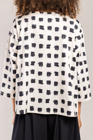 Top Lulu Damier Noir & Blanc