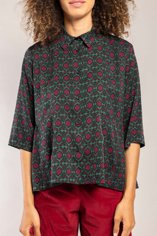 Chemise Glory Rosaces