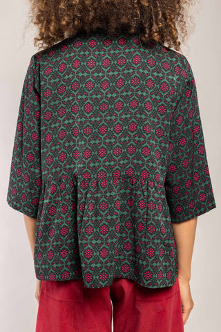 Chemise Glory Rosaces